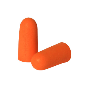 Detour® 32 Disposable Foam Earplugs - Corded, 100/BX #FP31