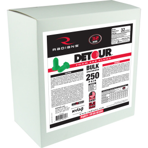 TRPX™ 29 Earmuff - Black & Gray, 1/EA #TR29-BX