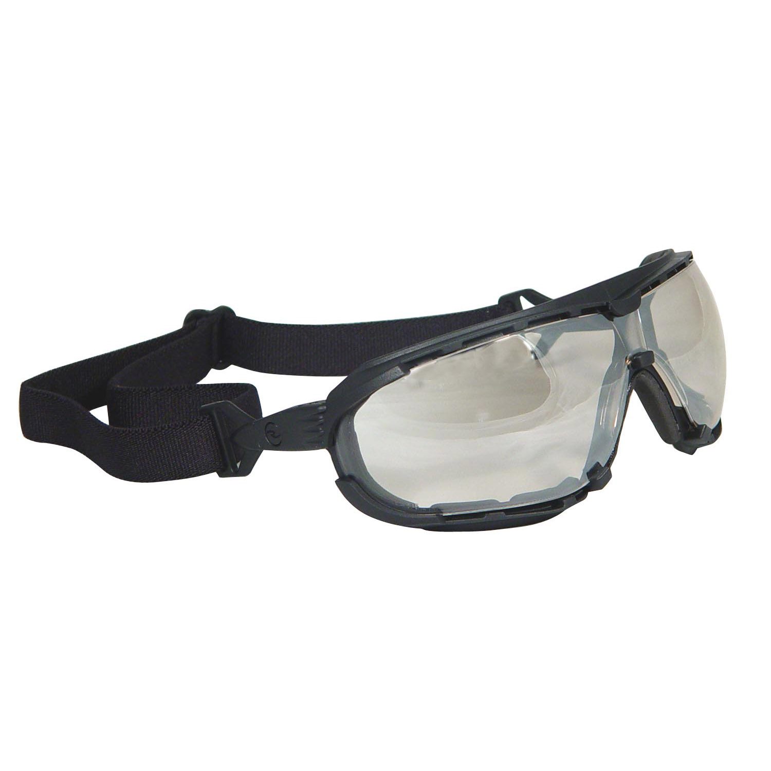 Cuatro™ 4-in-1 Foam Lined Bi-Focal - Black Frame - Clear Anti-Fog Lens - 2.0 Diopter, MOQ 12 #CTB1-120