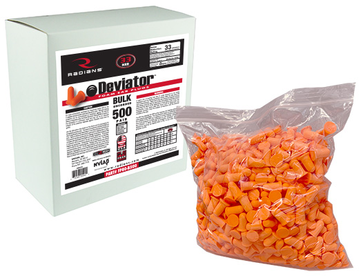 Deterrent® 32 Disposable Foam Earplugs - Uncorded - Image 2