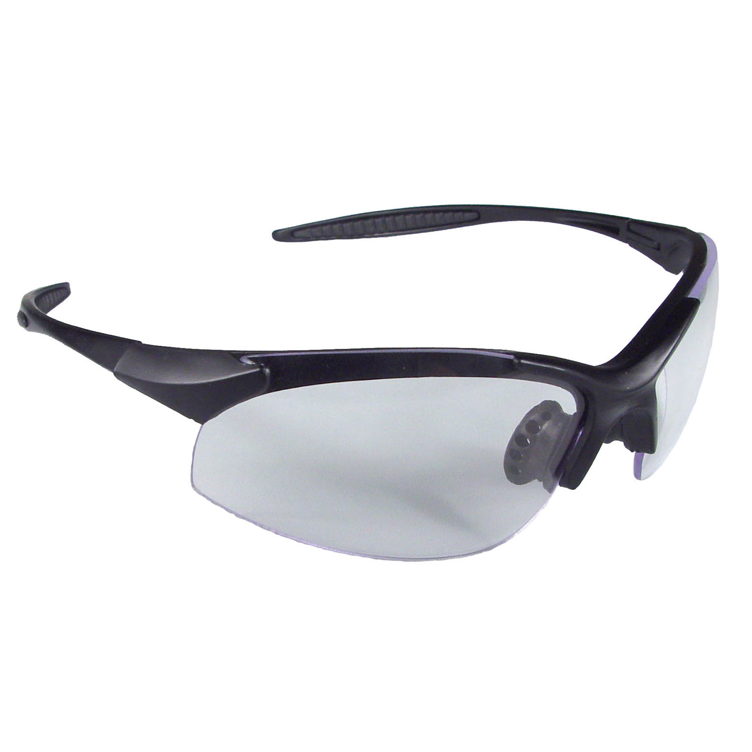 Galaxy™ Safety Eyewear - Black Frame - Smoke Anti-Fog Lens, MOQ 12 #GX0121ID