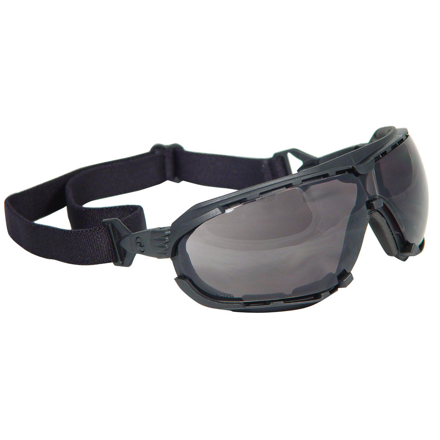 Cuatro™ 4-in-1 Foam Lined Bi-Focal - Black Frame - Clear Anti-Fog Lens - 1.5 Diopter, MOQ 12 #CTB1-115