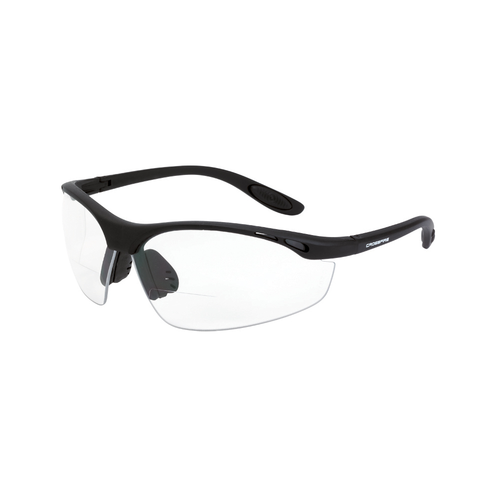 Talon Performance Safety Eyewear - Matte Black Frame - Smoke Lens - MOQ 12 #12115