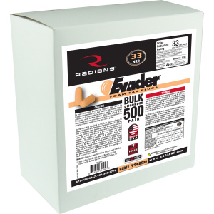 Resistor® 32 Foam Uncorded Earplug Dispenser Refill - 500 Pair, 1/BX #FP70-B500