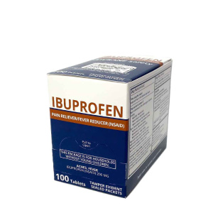 Ibuprofen Pain Relief Tablets, 100/bx #CS90833