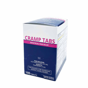 Cramp Relief Tablets, #CS91033