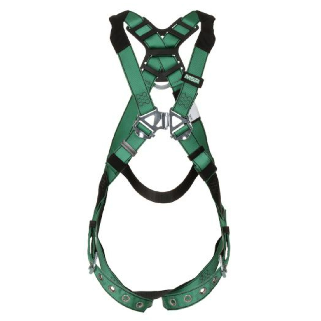 V-FORM Harness, Standard, Back D-Ring, Tongue Buckle Leg Straps, Standard Size, 1/EA #10196642