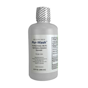 Personal Eyewash Station Refill, 16 oz, #01019
