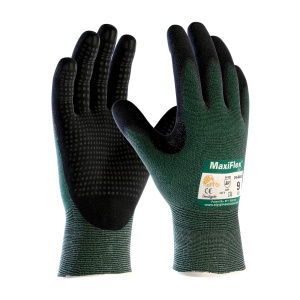 Maxiflex® Cut™ by ATG®, Black Micro-foam Nitrile Coated, #34-8743