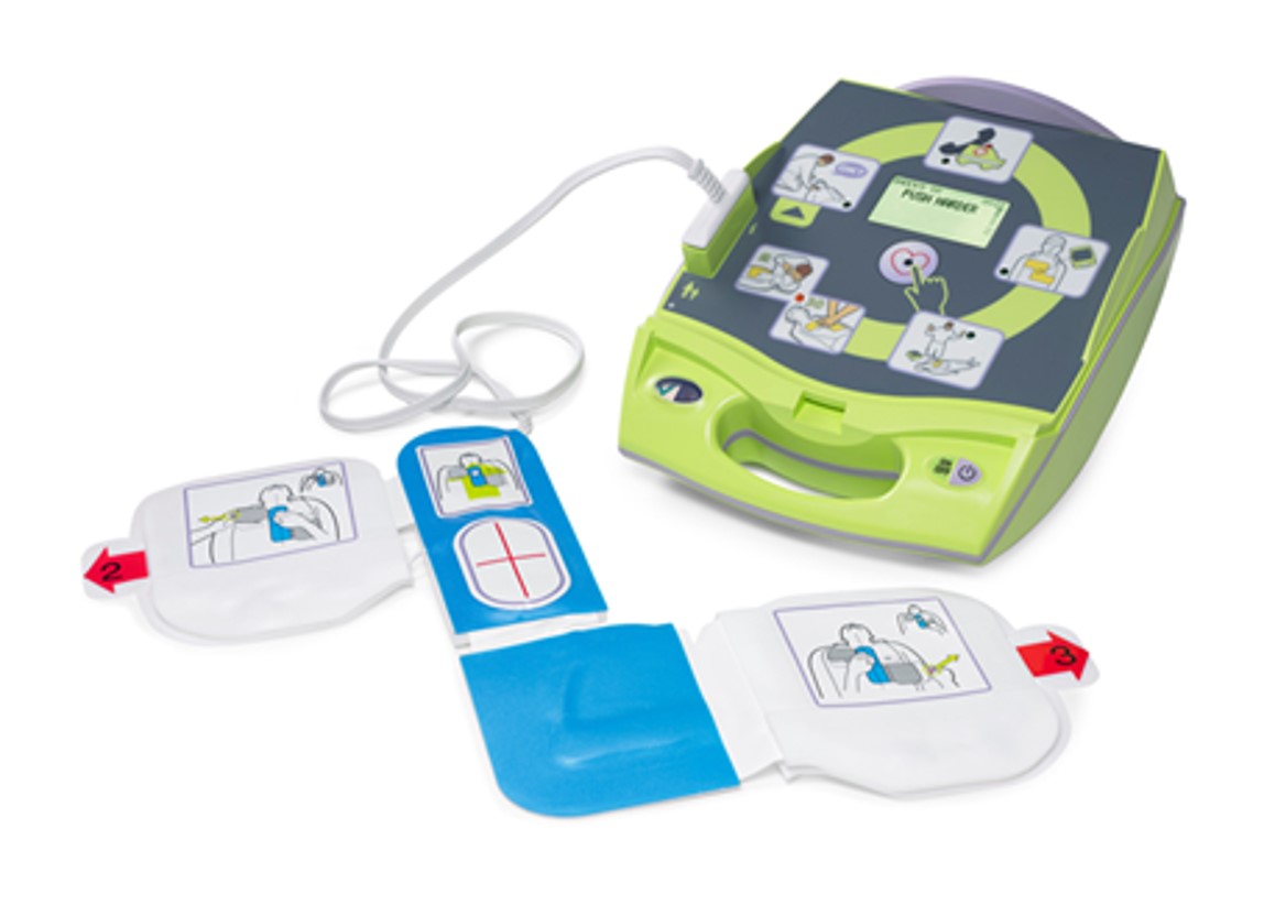 AED Plus Fully Automatic – CPR-D Pads, Batteries, Soft case, #8000-004007-01 - Image 2