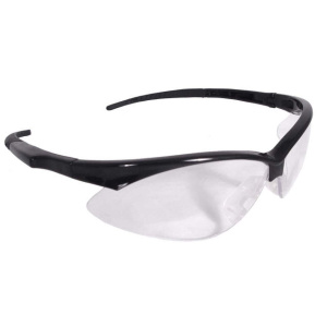 Rad-Apocalypse™ Safety Eyewear - Black Frame - Clear Anti-Fog Lens, MOQ 12 #AP1-11