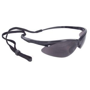 Rad-Apocalypse™ Safety Eyewear - Black Frame - Smoke Anti-Fog Lens, MOQ 12 #AP1-21-Logo (Logo Included)