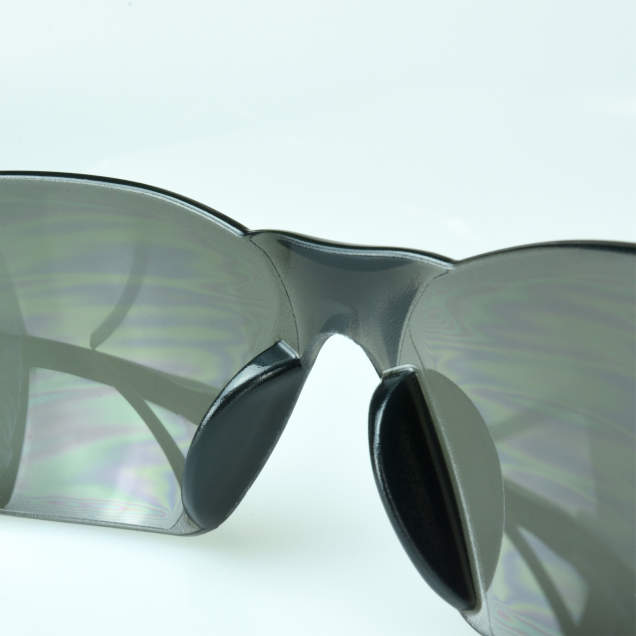 Balsamo™ Safety Eyewear - Black Frame - Smoke Lens, MOQ 12 #BAL1-20 - Image 4