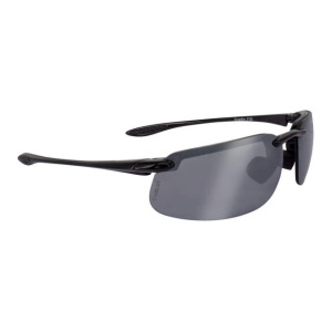 ES4 Shiny Black Frame Silver Mirror Lens Shiny Black Frame, MOQ 12 #2123