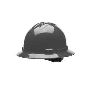Ratchet, 4-Point, Duo Safetyâ„¢, Hard Hat, Full Brim, Grey: #H34R10