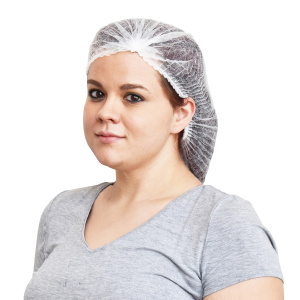 Bouffant Cap, Polypropylene: #BC21W