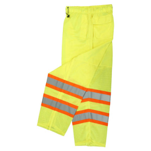 SP61 Class E Surveyor Safety Pants - Green, 1 EA #SP61-EPGS