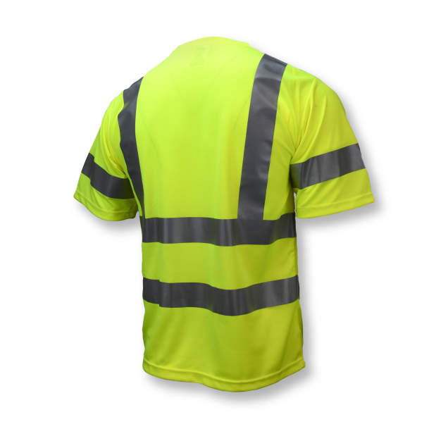 Type R Class 3 Short Sleeve T-Shirt With Max-Dri™ - Hi-Vis Orange/Hi-Vis Green #ST11-3-Logo (Logo Included) - Image 5