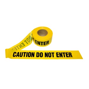 Barricade Tape, CAUTION DO NOT ENTER: #T15102