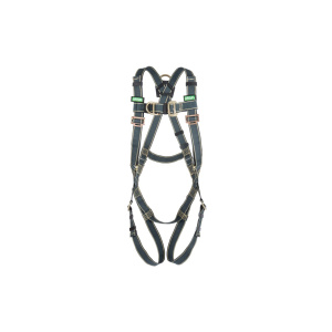 Gravity Welder Harness, BACKD-ring, Qwik-Fit Leg Buckles, Standard (STD), Kevlar Webbing, Black, 1/EA #10103216