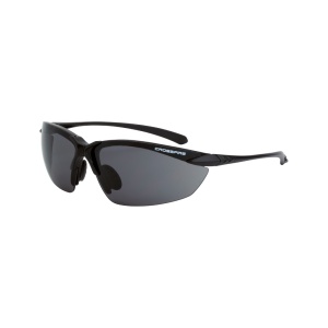 Sniper Premium Safety Eyewear - Matte Black Frame - Smoke Lens, MOQ 12 #921