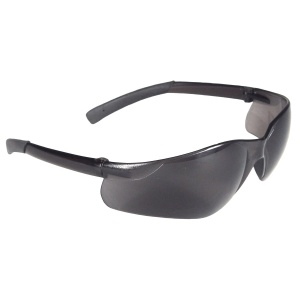 Rad-Atac™ Safety Eyewear - Smoke Frame - Smoke Anti-Fog Lens, MOQ 12, #AT1-21
