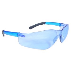 Rad-Atac™ Safety Eyewear - Light Blue Frame - Light Blue Lens, MOQ 12 #AT1-B