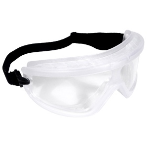 Barricadeâ„¢ Safety Goggle - Clear Frame - Clear Anti-Fog Lens, MOQ 12 #BG1-11