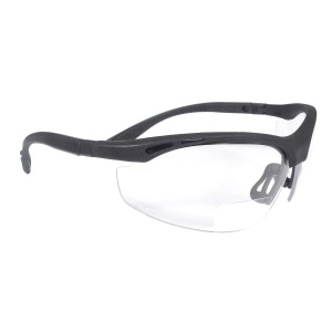 Cheaters® Bi-Focal Eyewear - Black Frame - Clear Lens - 1.5 Diopter, MOQ 12 #CH1-115