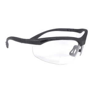 Cheaters® Bi-Focal Eyewear - Black Frame - Clear Lens - 2.5 Diopter, MOQ 12 #CH1-125