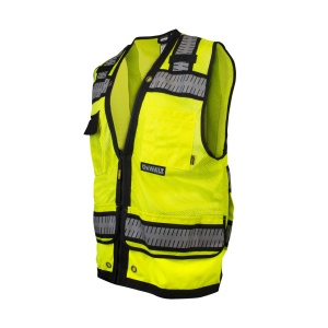 DSV521 Class 2 Heavy Duty Surveyor Vest - Green, 1 EA, #DSV521-Logo (Logo Included)
