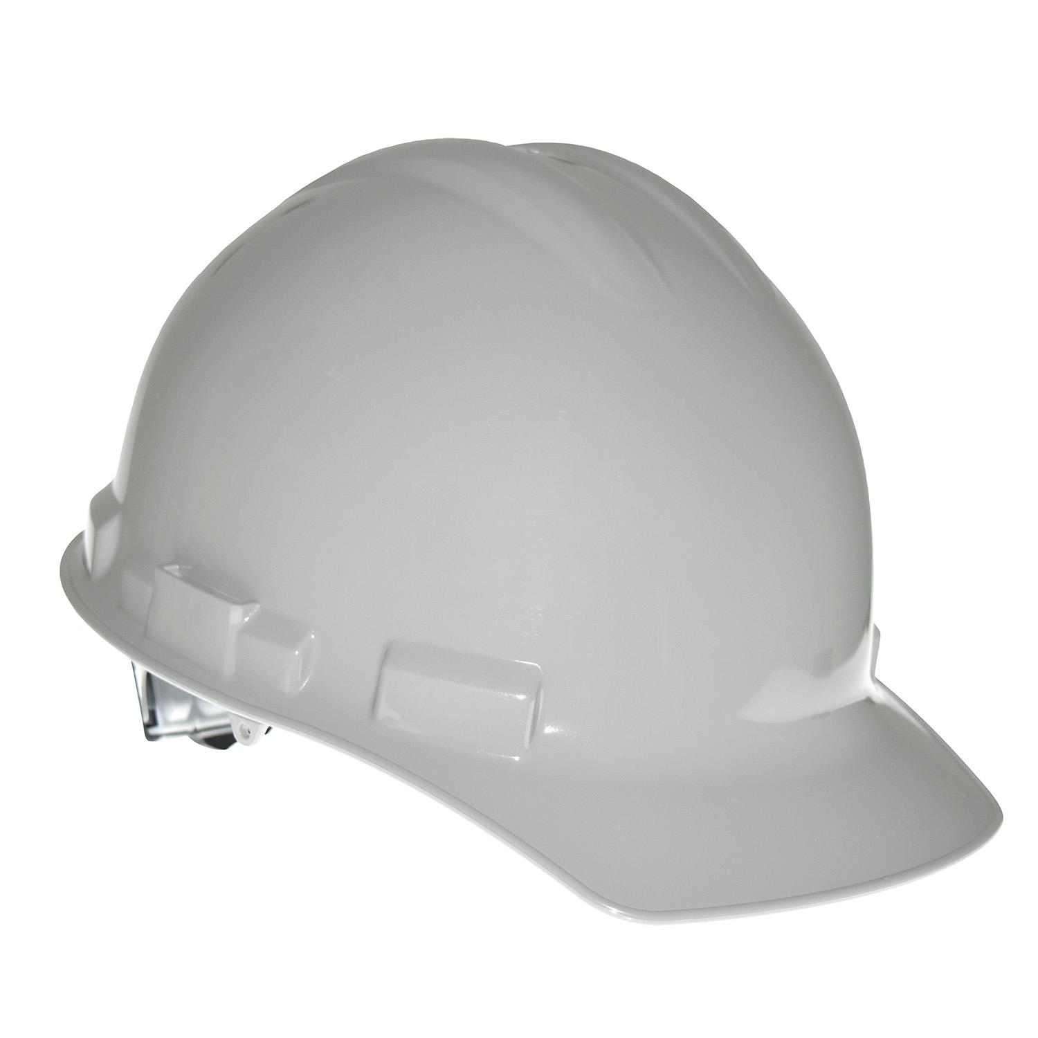 Granite™ Cap Style 4 Point Ratchet Hard Hat - Gray, 1/EA #GHR4-GRAY-Logo (Logo Included)