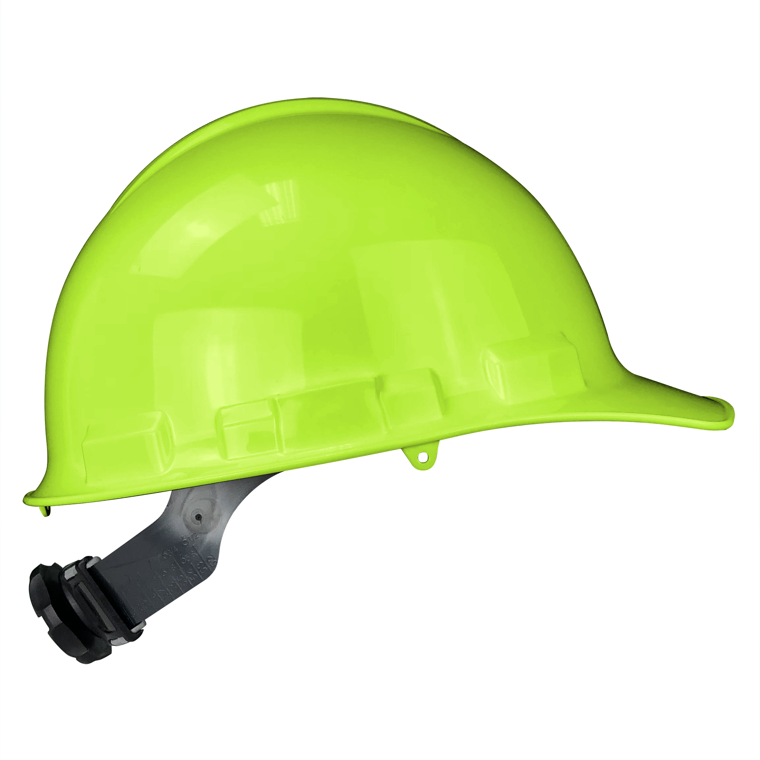 Granite™ Cap Style 4 Point Ratchet Hard Hat - Hi-Vis Green, 1/EA #GHR4-GREEN-HV-Logo (Logo Included) - Image 4