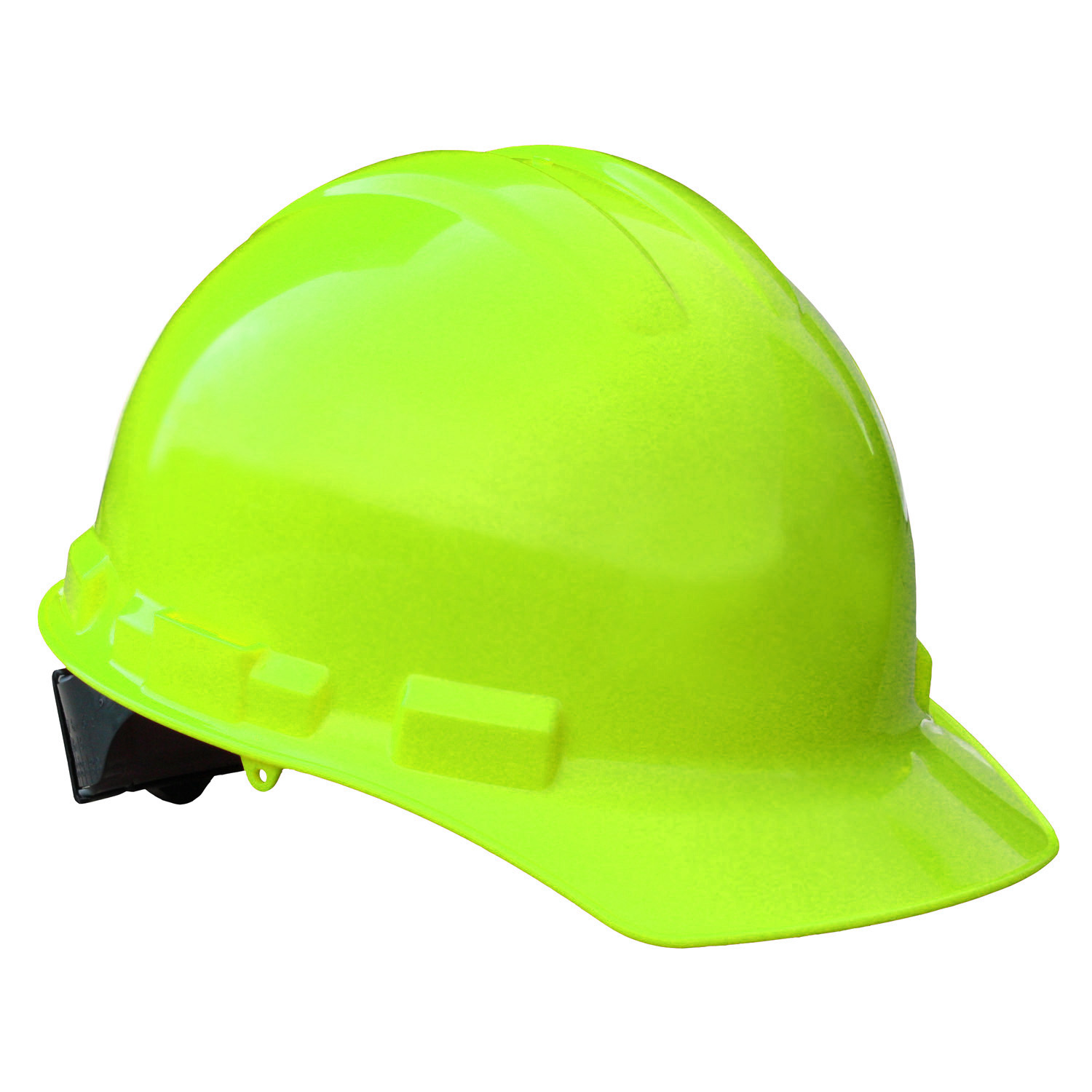 Granite™ Cap Style 4 Point Ratchet Hard Hat - Hi-Vis Green, 1/EA #GHR4-GREEN-HV-Logo (Logo Included)