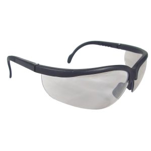 Journey® Safety Eyewear - Black Frame - Indoor/Outdoor Anti-Fog Lens, MOQ 12 #JR0191ID-Logo (Logo Included)