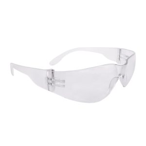 Mirage™ Safety Eyewear - Clear Frame - Clear Anti-Fog Lens, MOQ 12 #MR0111ID-Logo (Logo Included)