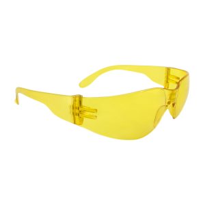 Mirage™ Safety Eyewear - Amber Frame - Amber Lens, MOQ 12 #MR0140ID-Logo (Logo Included)