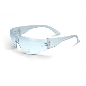 Mirage™ MRB Bifocal Safety Eyewear - Clear Frame - Clear Lens - 2 Diopter, MOQ 12 #MRB120ID-Logo (Logo Included)