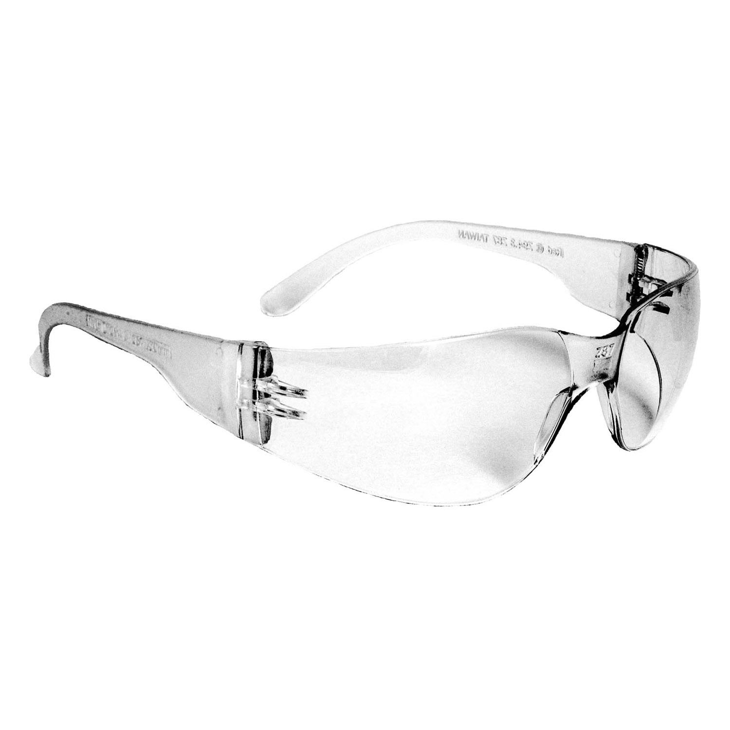 Mirage™ Small Safety Eyewear - Clear Frame - Clear Lens, MOQ 12 #MRS110ID-Logo (Logo Included)
