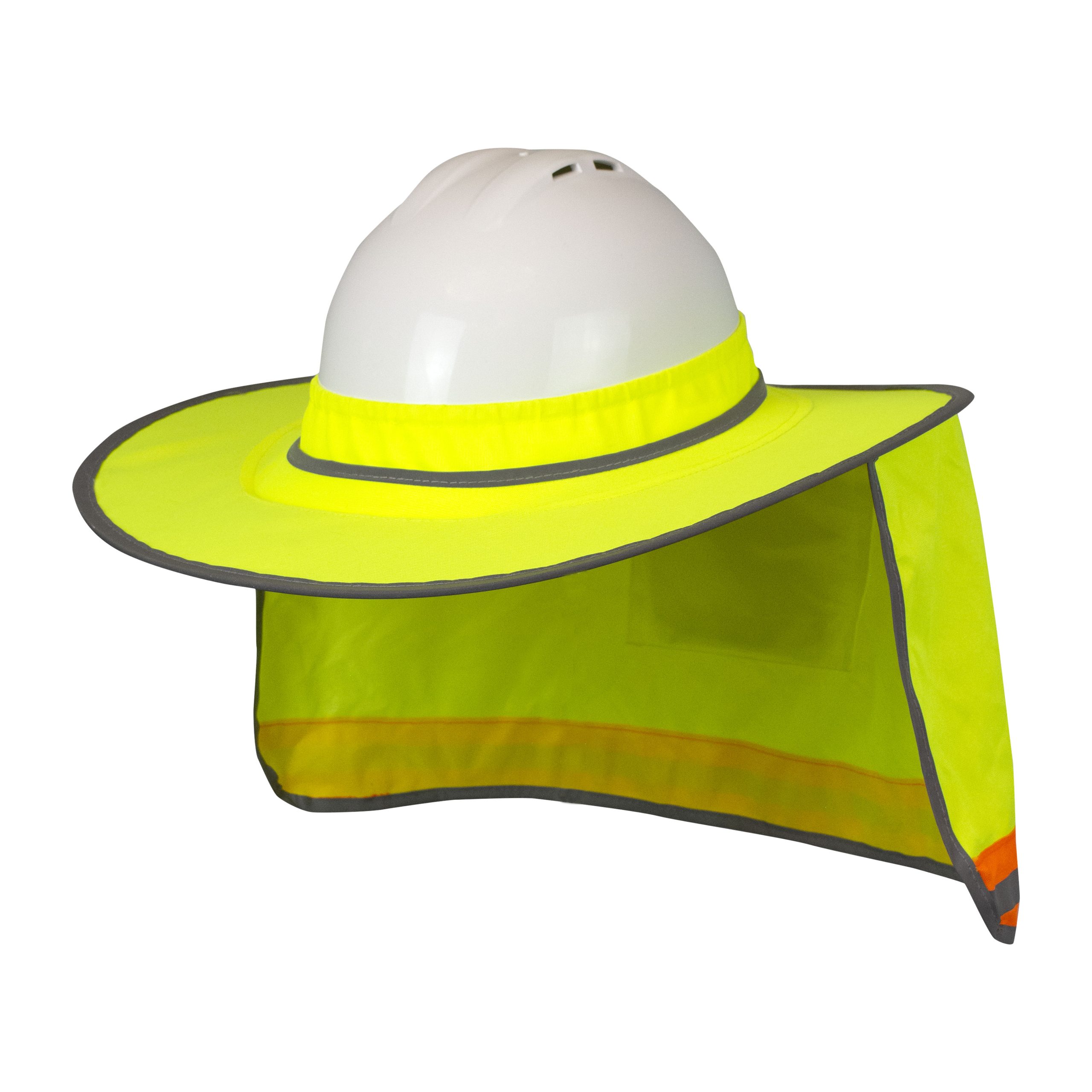 Hi-Vis Collapsible Hard Hat Shade - Green, 1/EA #RHHS-01G