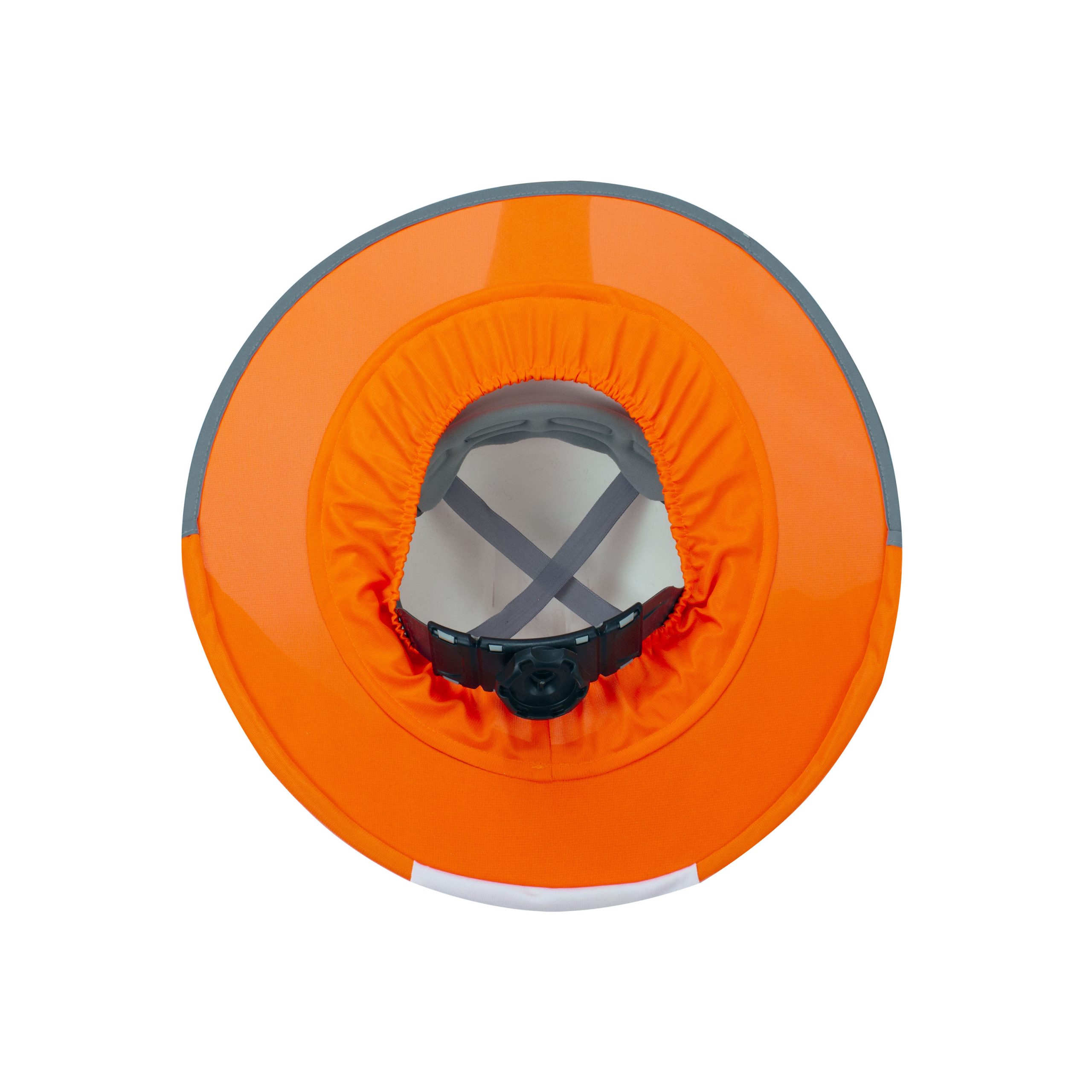 Hi-Vis Collapsible Hard Hat Shade - Orange, 1/EA #RHHS-01 - Image 2