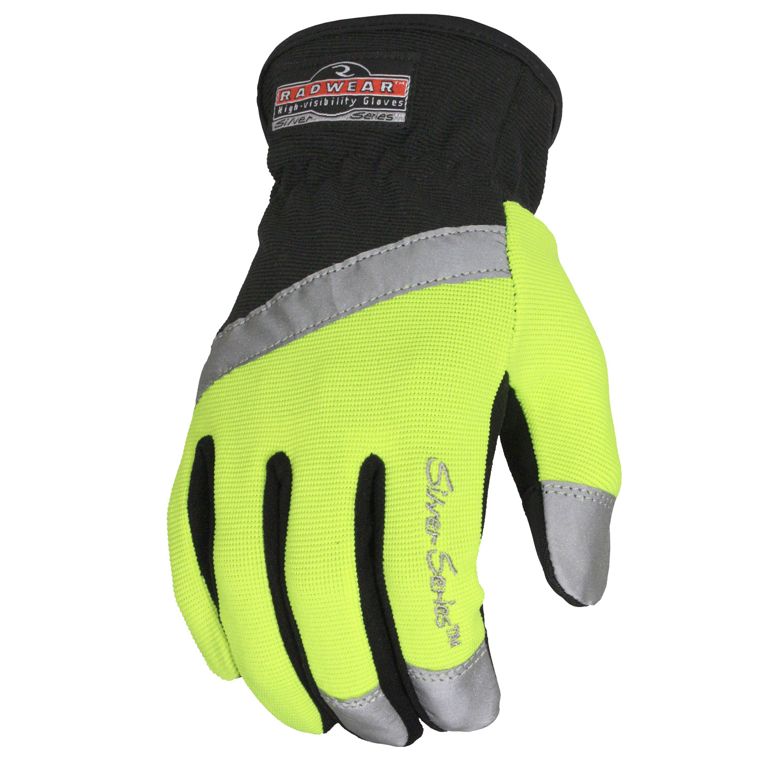 Radwear® Silver Series™ Synthetic High Visibility All Purpose Utility Glove, MOQ12 #RWG100 - Image 2