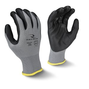 Polyester Shell Foam Nitrile Gripper Glove, 1 DZ, #RWG13C
