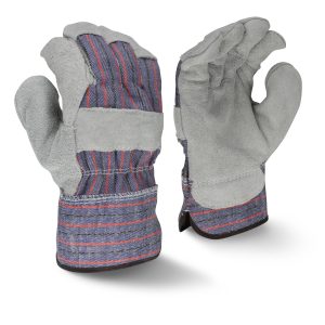 Economy Shoulder Gray Split Leather Glove, 1 DZ, #RWG3111