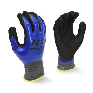 RWG32 FDG Coating Full Dipped Waterproof Nitrile Work Glove, 1 DZ , #RWG32