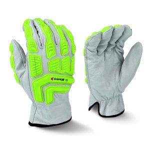 KAMORI®Cut Protection Level A4 Work Glove with TPR Overlays, MOQ12 , #RWG50
