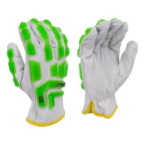 KAMORI®White Grain Goat Skin Work Glove, MOQ12 , #RWG51