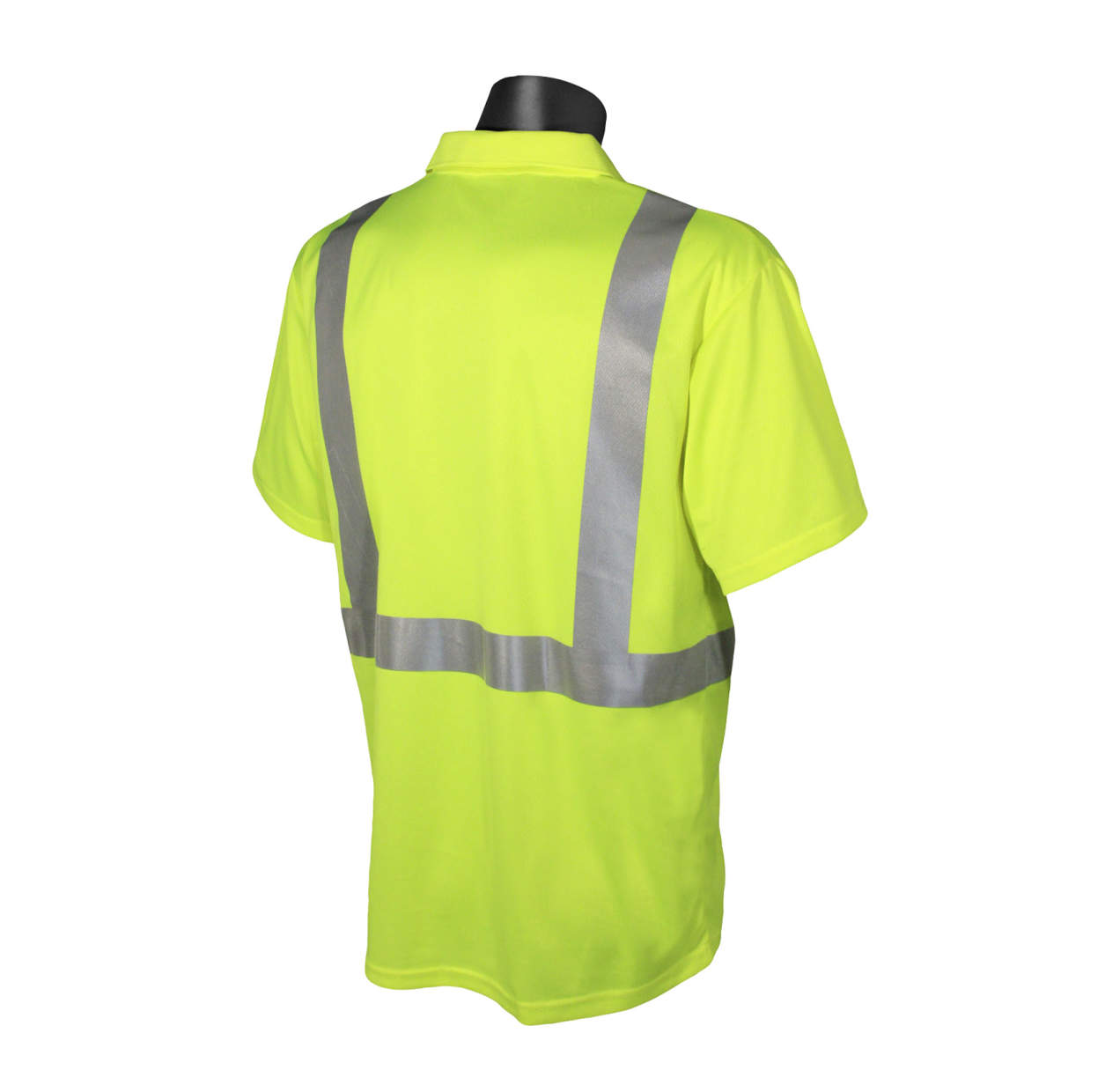 Class 2 High Visibility Safety Short Sleeve Polo Shirt, 1 EA, #ST12-2PGS-Logo (Logo Included) - Image 2