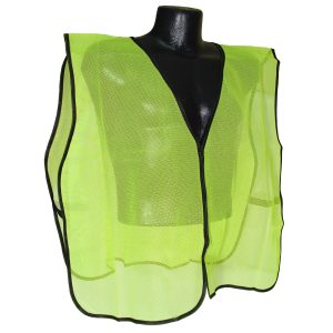 Non Rated Mesh Safety Vest without Tape - Size UNIV, #SV