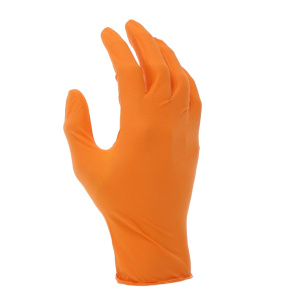 NitrileShield™ with Grippaz™ Powder Free Disposable Nitrile, 6 mil (6.2 g), 1BX, #6016O